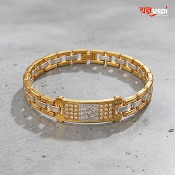 Gold & Silver Plated Essential Om Bracelet
