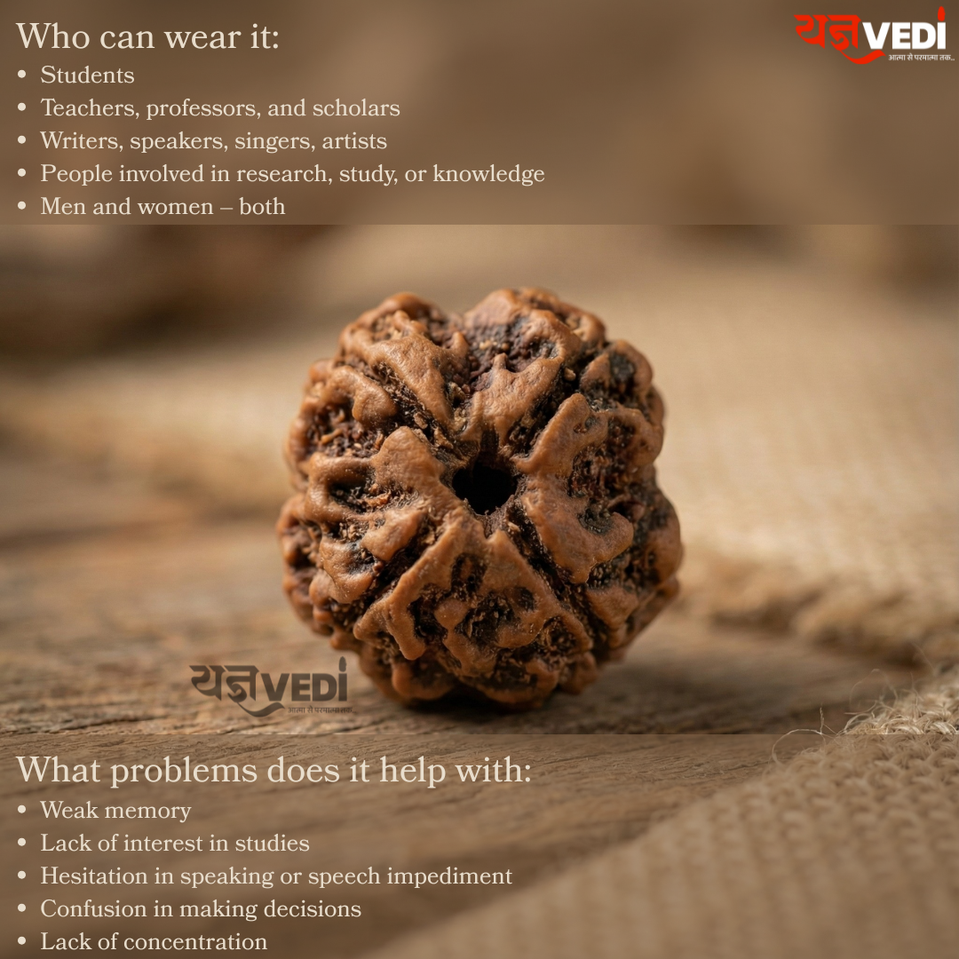 4 Mukhi Nepali Rudraksha - Chaar Mukhi