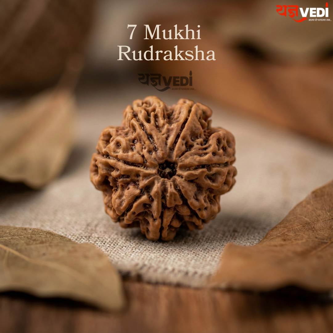 7 Mukhi Nepali Rudraksha - Saat Mukhi