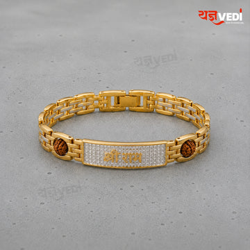Gold Plated Shree Ram Rakhi