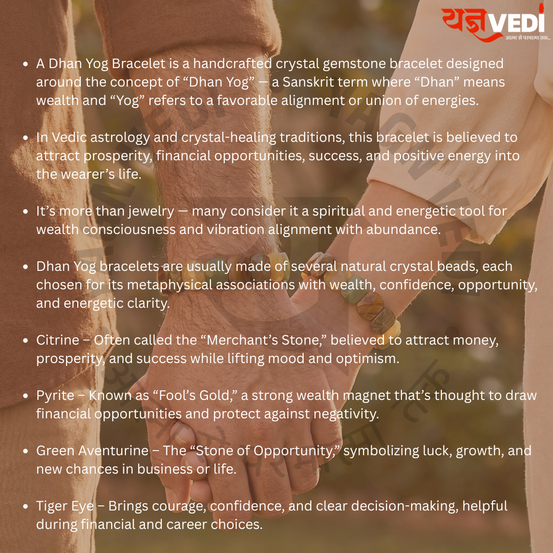 Dhanyog Wealth & Prosperity Bracelet