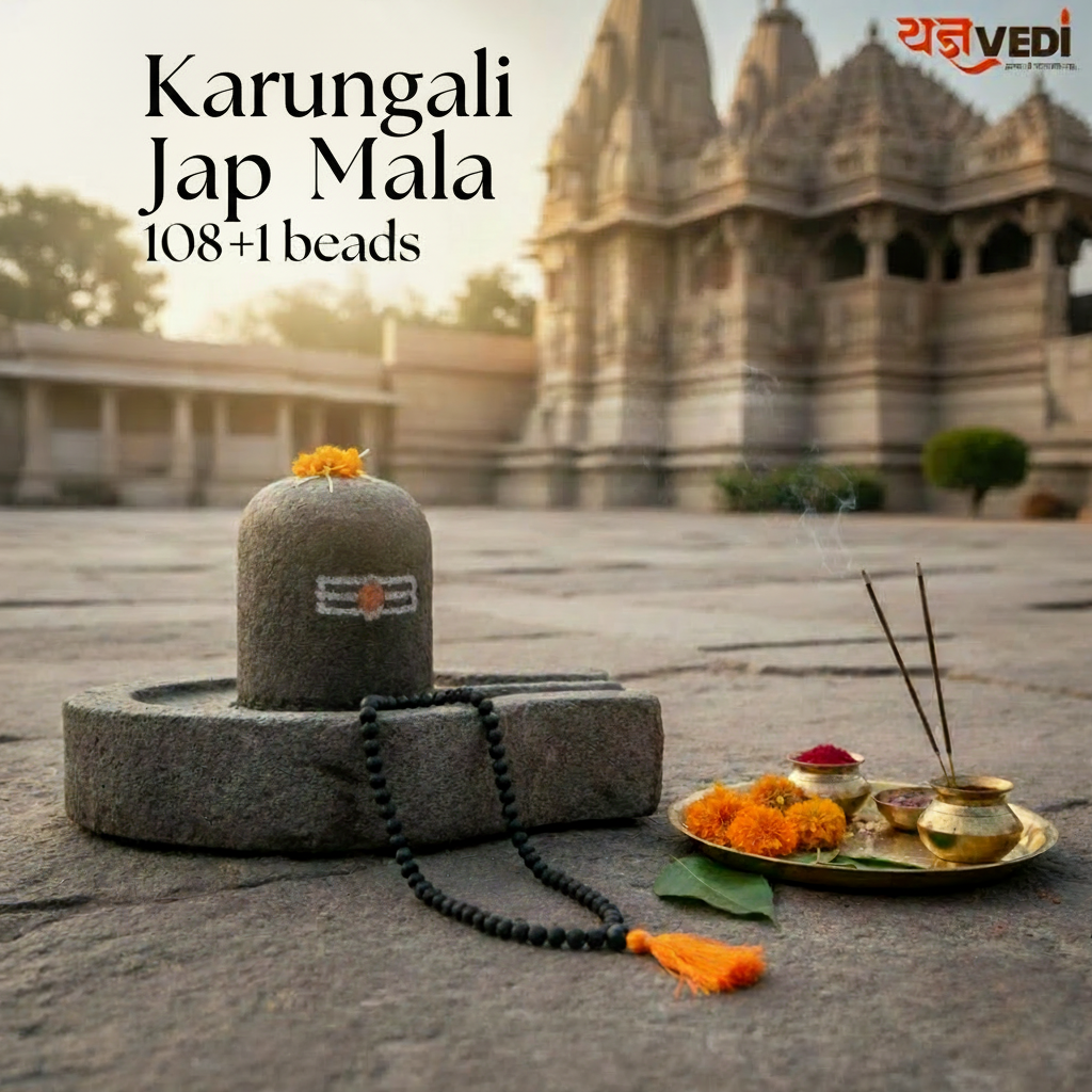 Karungali Jap Mala – 108 +1 Beads