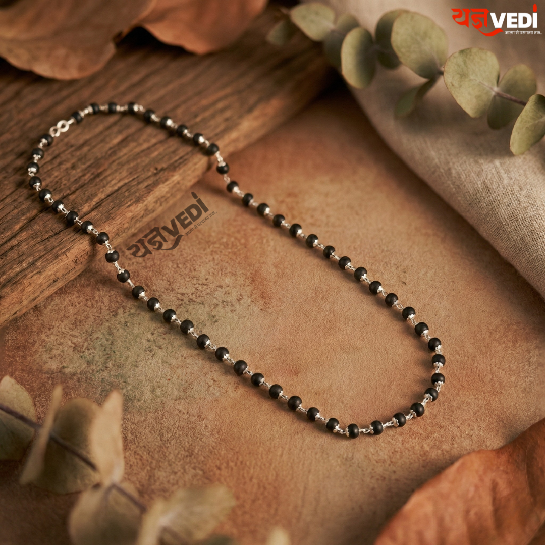 Ladies Karungali Mala – Sacred Elegance for Divine Protection & Inner Strength