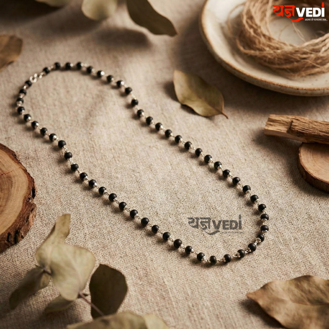 Ladies Karungali Mala – Sacred Elegance for Divine Protection & Inner Strength